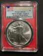 2021-(W) $1 Silver Eagle - Type 1 Struck at West Point First Strike MS70