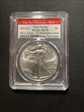 2021-(S) $1 Silver Eagle - T2 Emergency Issue Struck at San Francisco First Strike MS70