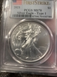 2021 $1 Silver Eagle - Type 1 First Strike MS70