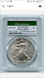 2021-(P) $1 Silver Eagle - T1 Emergency Issue Struck at Philadelphia First Strike MS69