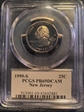 1999-S 25C New Jersey PR69DCAM