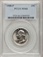 1988-P 25C MS66