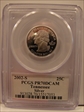 2002-S 25C Tennessee Silver PR70DCAM