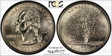 1999-P 25C Connecticut MS68
