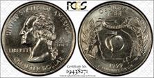 1999-D 25C Georgia MS67