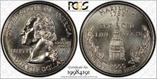 2000-P 25C Maryland MS68