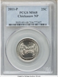 2011-P 25C Chickasaw NP MS68