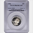 1956 25C PR69DCAM