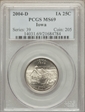 2004-D 25C Iowa MS69