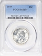1949 25C MS67+