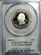 2009-S 25C U.S. Virgin Islands PR70DCAM