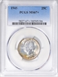 1945 25C MS67+