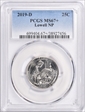 2019-D 25C Lowell NP MS67+