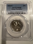 2022-S 25C Wilma Mankiller MS68