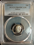 1999-S 10C Silver PR69DCAM