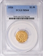 1926 $2.50 MS64