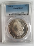 1880-S $1 MS65