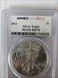 2013 $1 Silver Eagle MS70
