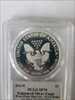 2013-W $1 Enhanced Silver Eagle West Point Mint Set First Strike SP70