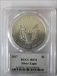 2017 $1 Silver Eagle Premier First Edition 1 of 10,000 MS70