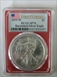 2019-W $1 Burnished Silver Eagle First Strike SP70