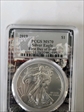 2019 $1 Silver Eagle First Day of Issue Apollo Picture Frame MS70