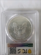 2020-W $1 Burnished Silver Eagle First Strike SP70