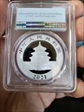 2021 10 Yn Panda Silver First Strike MS70