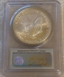 2006-W $1 Burnished Silver Eagle 20th Anniversary First Strike SP70