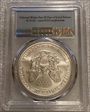 2006-W $1 Burnished Silver Eagle 20th Anniversary First Strike SP70