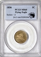 1856 1C Flying Eagle MS64
