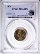 1879 1C MS64BN