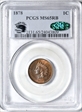1878 1C MS65RB