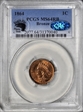 1864 1C Bronze MS64RB