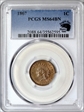 1867 1C MS64BN