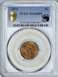 1872 1C MS66RB