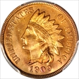 1909 1C Indian MS66+ RD