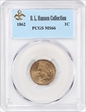 1862 1C MS66