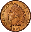 1897 1C MS66RD