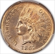 1867 1C MS65+ RD