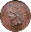 1867 1C MS66RB