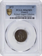1873 1C Closed 3 MS65BN