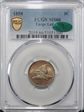 1858 1C Large Letters MS66