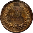 1860 1C Pointed Bust MS65+ 