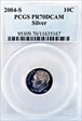 2004-S 10C Silver PR70DCAM