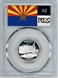 2008-S 25C Arizona Silver PR70DCAM