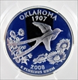 2008-S 25C Oklahoma Silver PR70DCAM