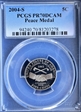 2004-S 5C Peace Medal PR70DCAM