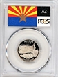 2008-S 25C Arizona PR70DCAM