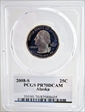 2008-S 25C Alaska PR70DCAM